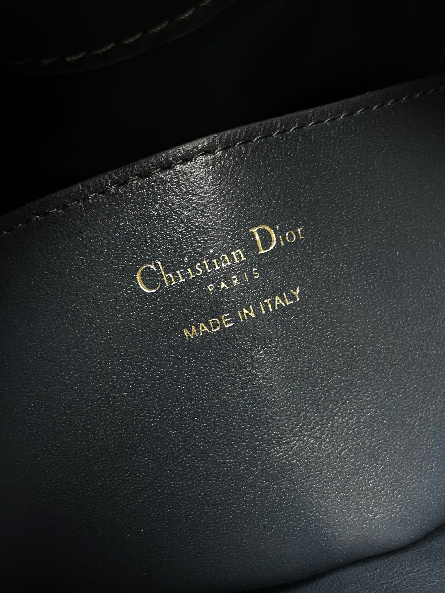 DO Medium / Large Nolita Bag Blue Dior Oblique Jacquard