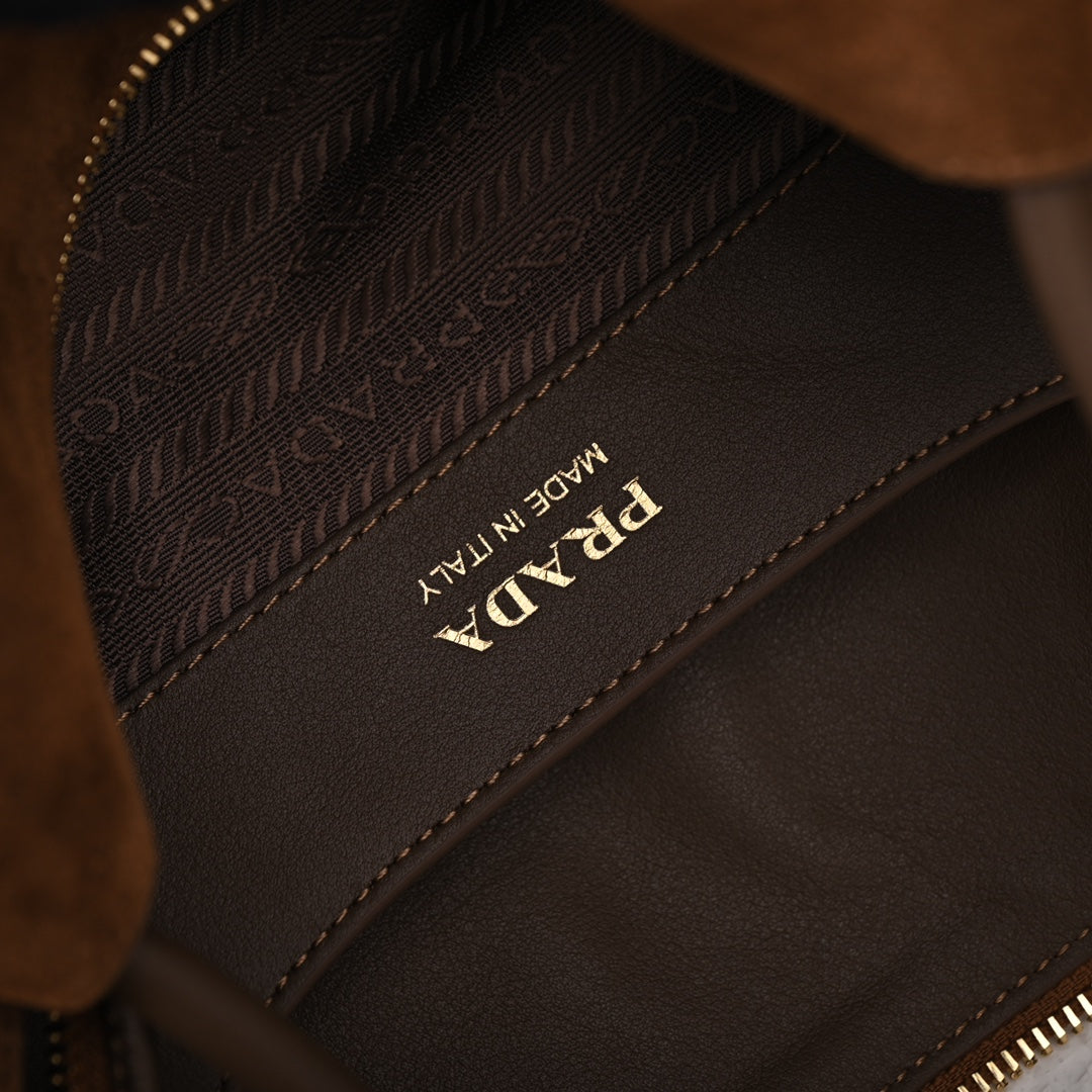 PD Medium Nubuck leather handbag