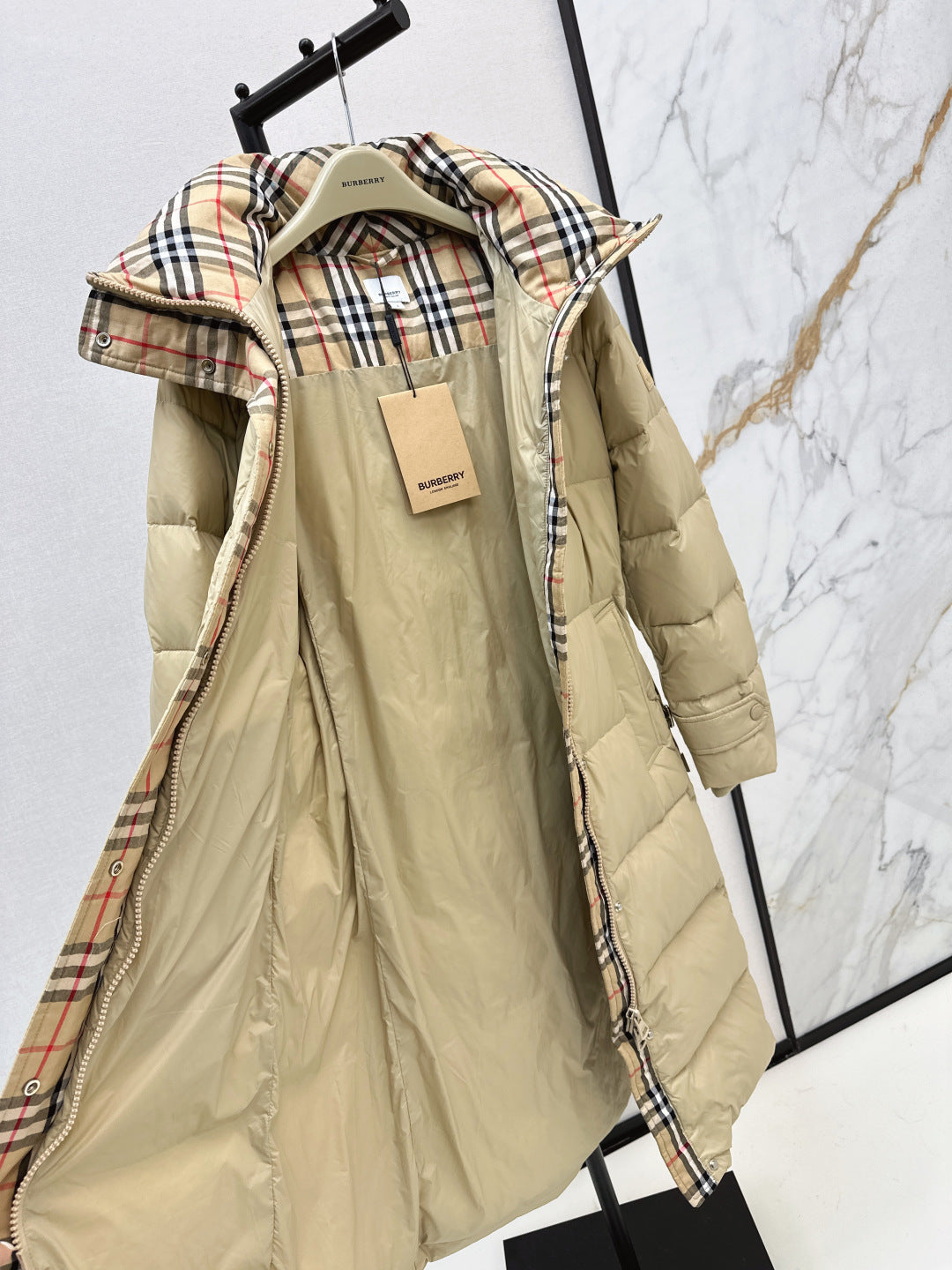 Bur New long down jacket