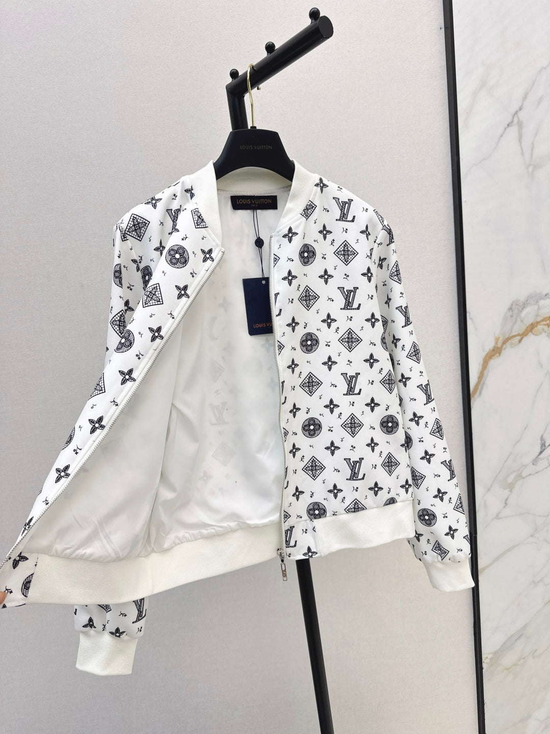 Louis New Monogram stand collar jacket