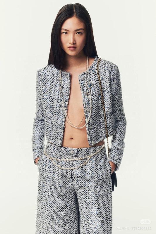 Chan New Beaded Silver Set