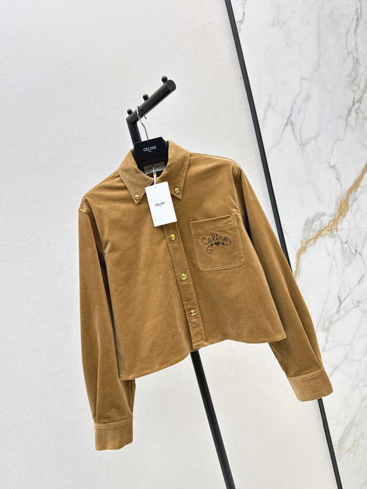 Ce1ni NEW corduroy shirt