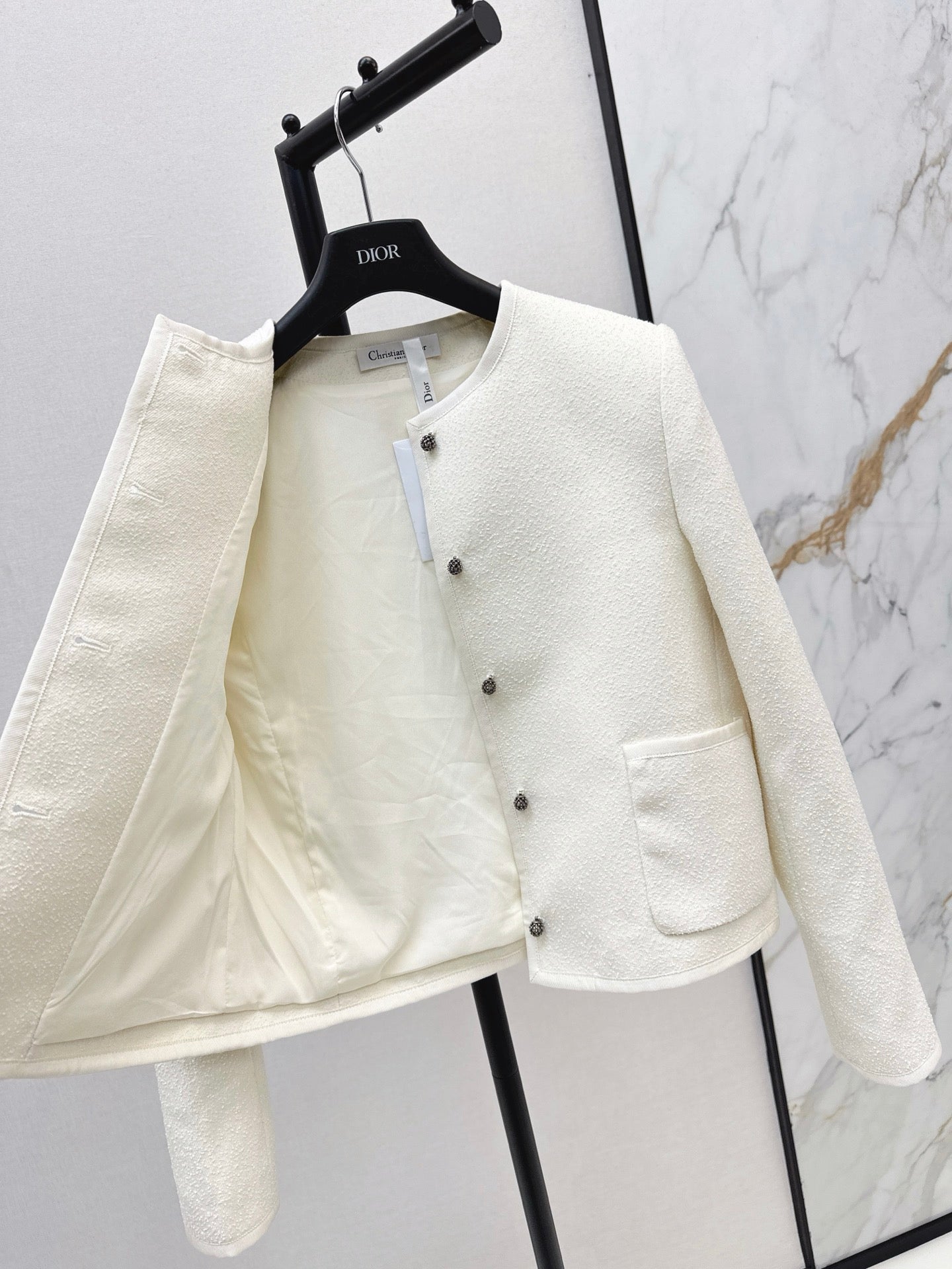 CD NEW crew neck jacket