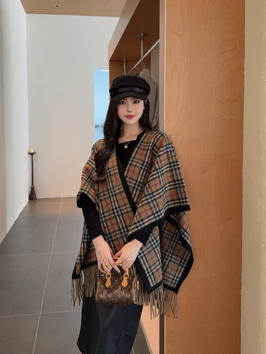 Brune NEW wool shawl