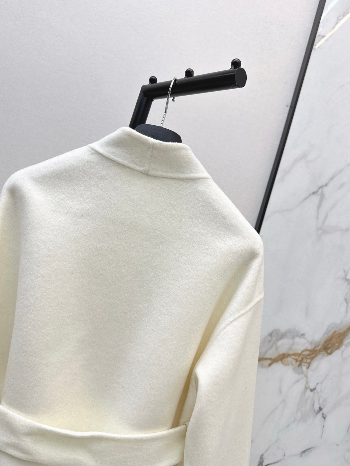 CD NEW Double-faced wool coat