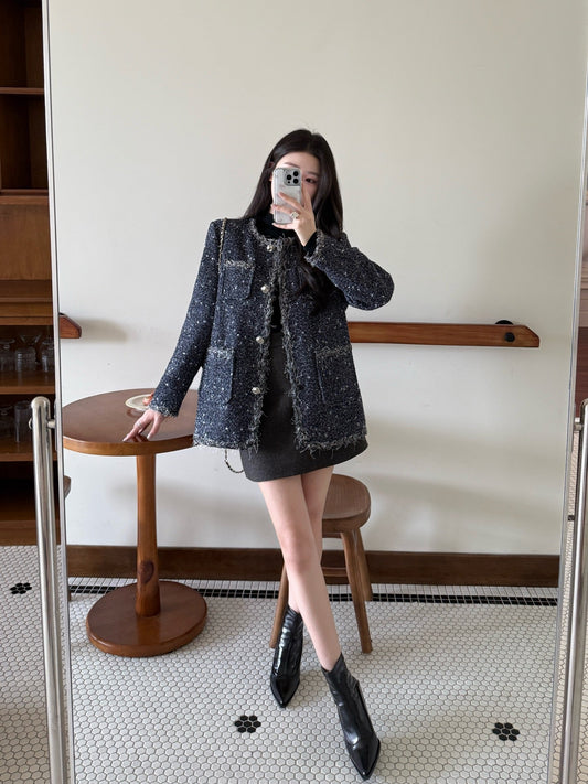 chan NEW woven jacket