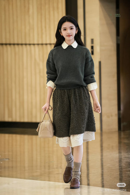 Loro NEW cashmere skirt