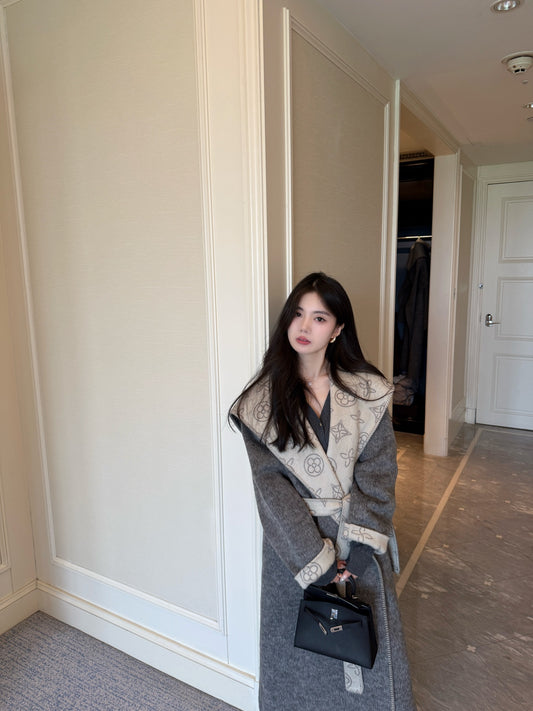 Louis 25fw Bathrobe Cashmere Coat