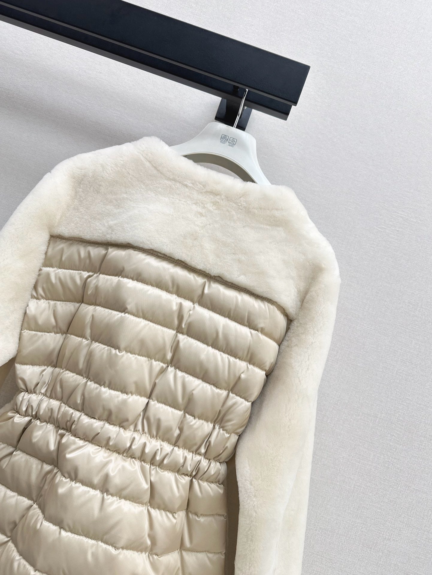 Monc NEW fur down jacket