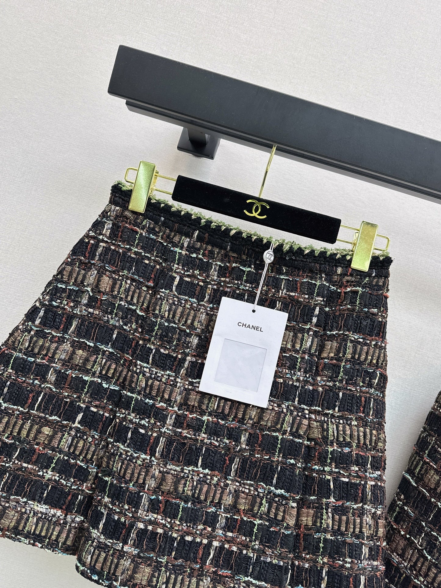 Chan NEW woven skirt