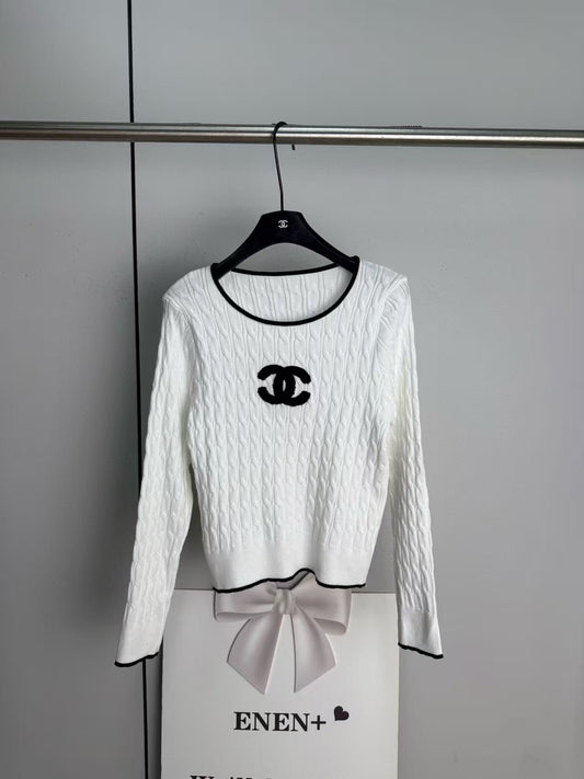 Chan 25fw knitted sweater