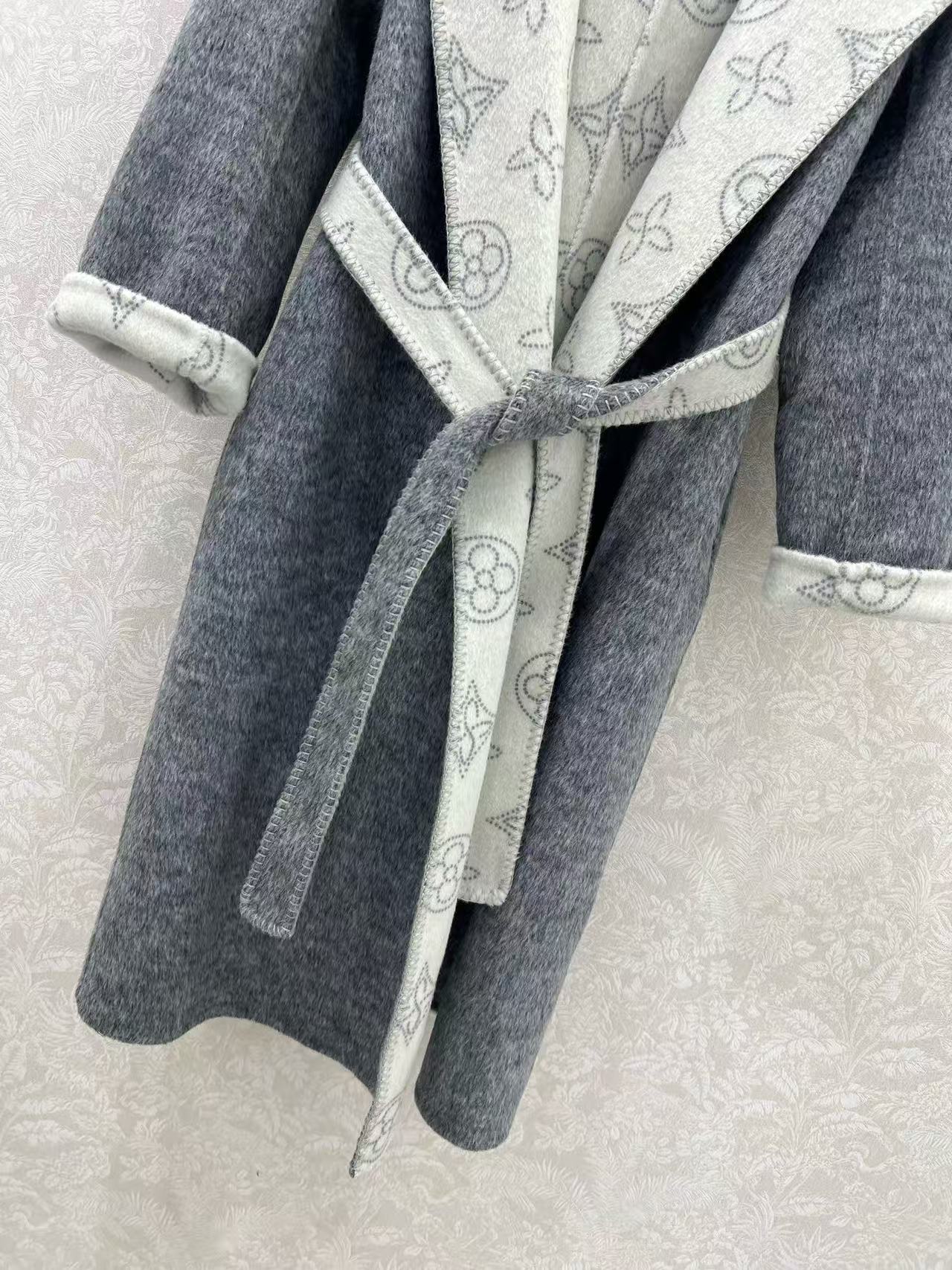 Louis 25fw Bathrobe  Cashmere Coat