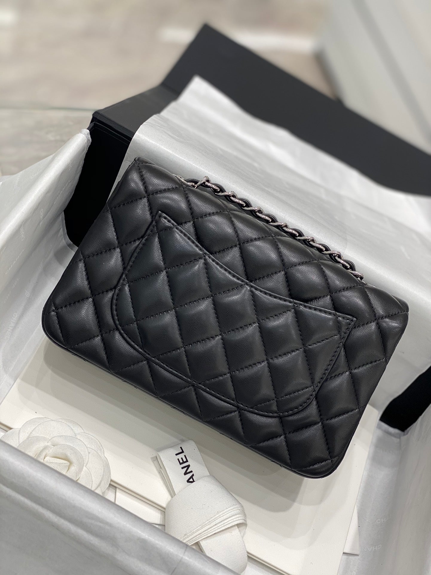 CH MINI CLASSIC HANDBAG 20 Lambskin Black