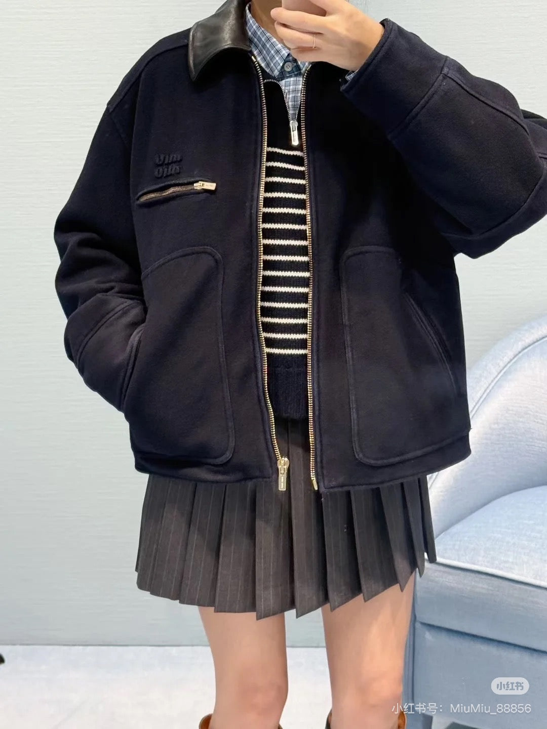 Miu NEW wool overzise coat