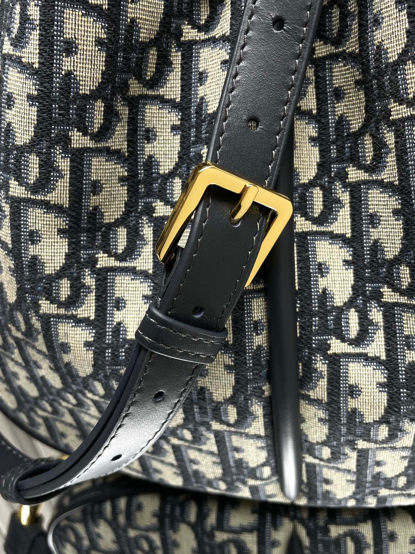 DO Medium / Large Nolita Bag Blue Dior Oblique Jacquard