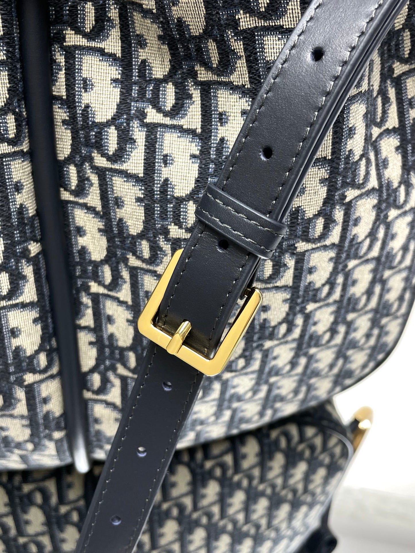 DO Medium / Large Nolita Bag Blue Dior Oblique Jacquard