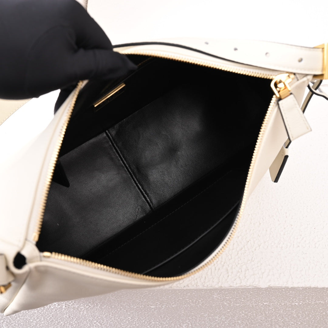 PD  Aimée large leather shoulder bag