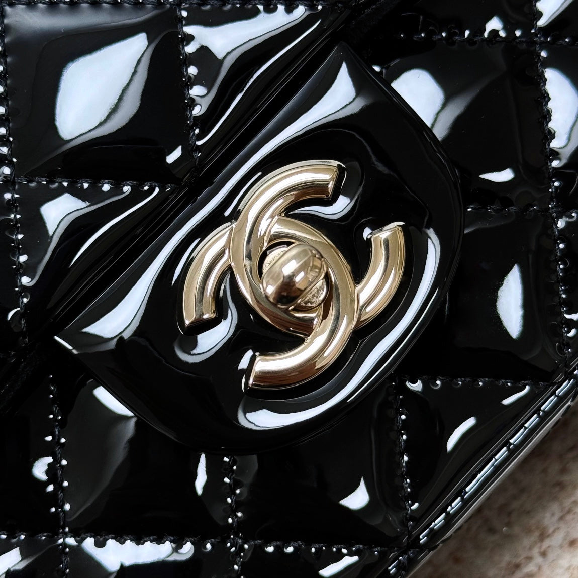 CH Mini Classic Handbag With Top Handle