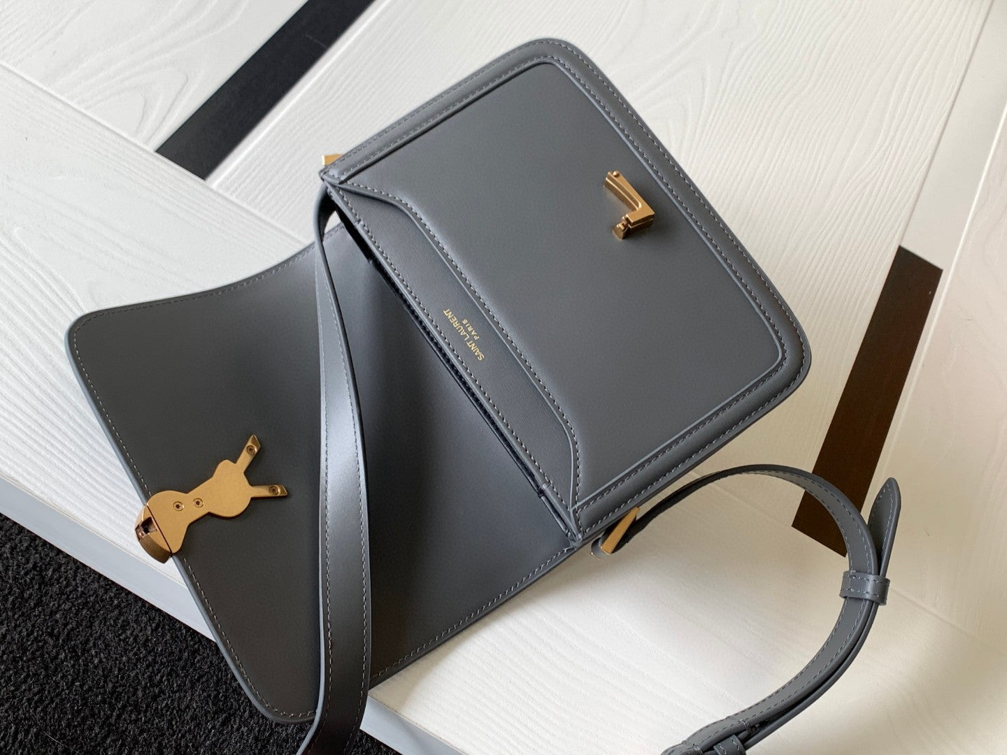 YL SOLFERINO SMALL SATCHEL IN BOX SAINT LAURENT