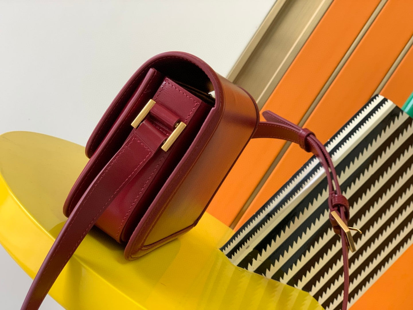 YL SOLFERINO SMALL SATCHEL IN BOX SAINT LAURENT