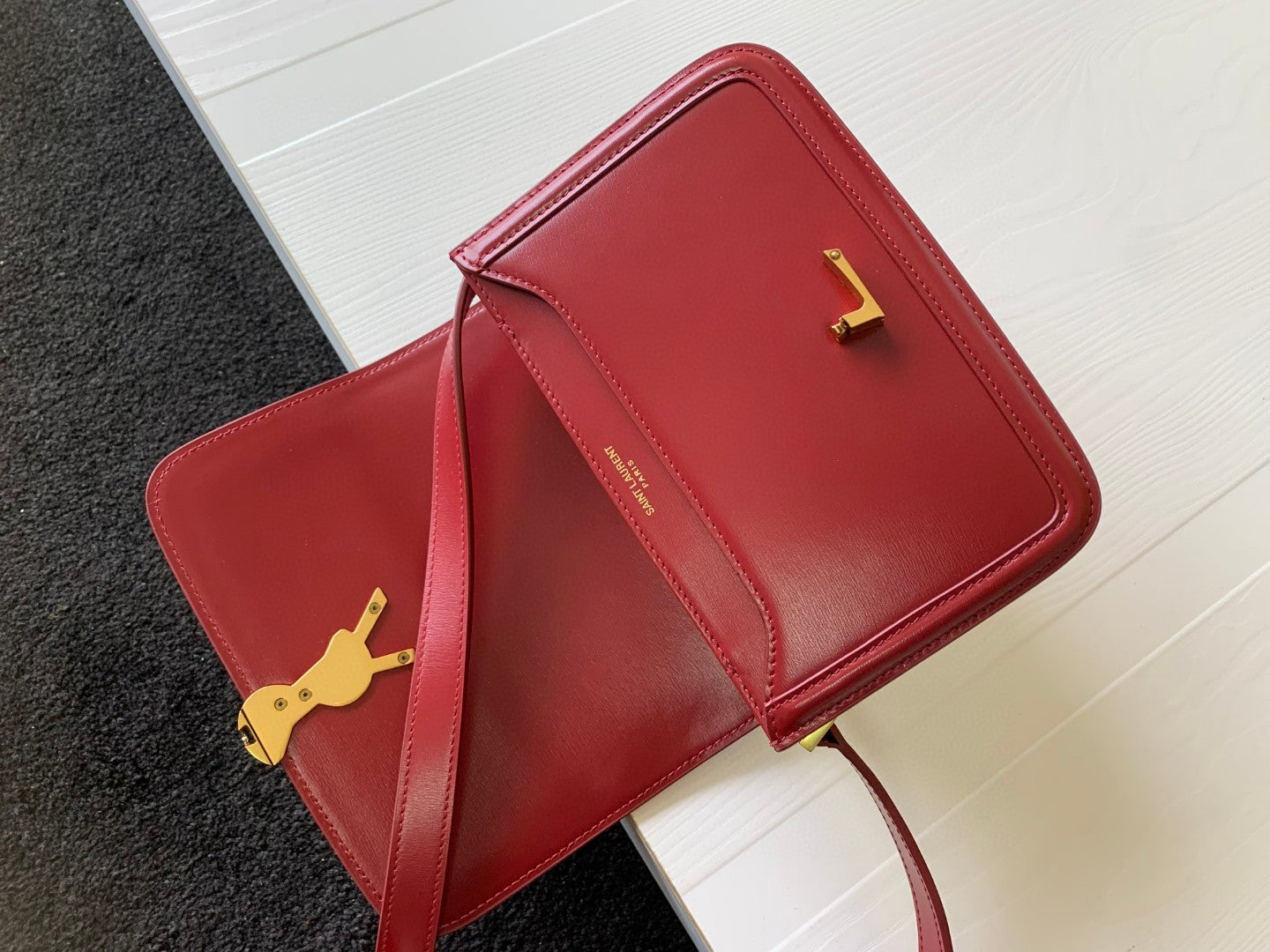 YL SOLFERINO SMALL SATCHEL IN BOX SAINT LAURENT