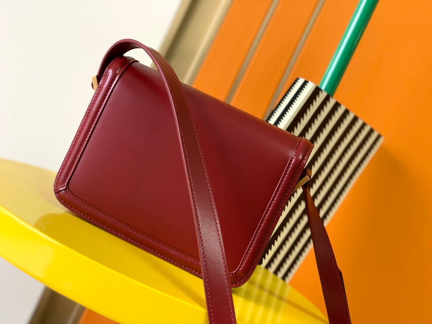 YL SOLFERINO SMALL SATCHEL IN BOX SAINT LAURENT