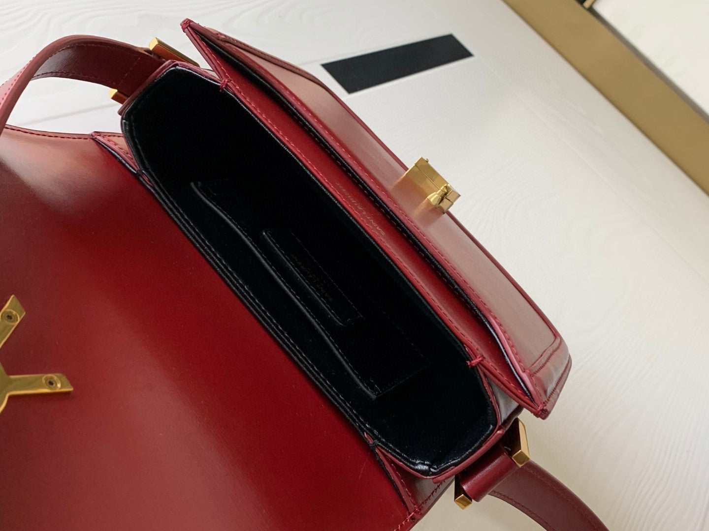 YL SOLFERINO SMALL SATCHEL IN BOX SAINT LAURENT