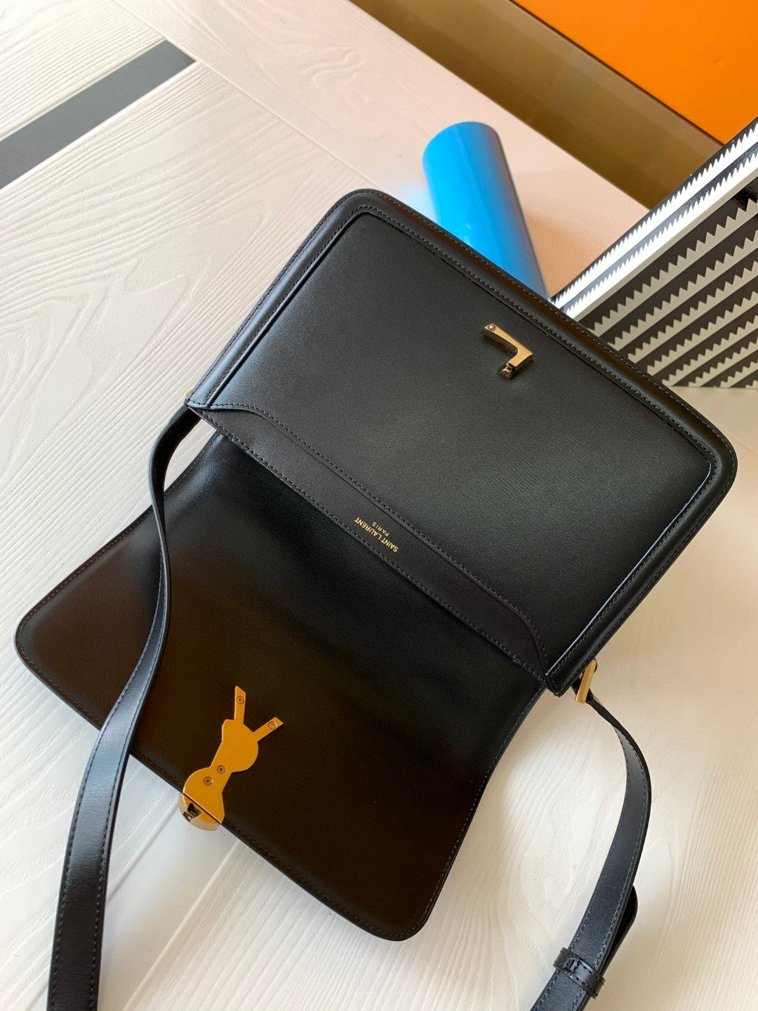 YL SOLFERINO MEDIUM SATCHEL IN BOX SAINT LAURENT