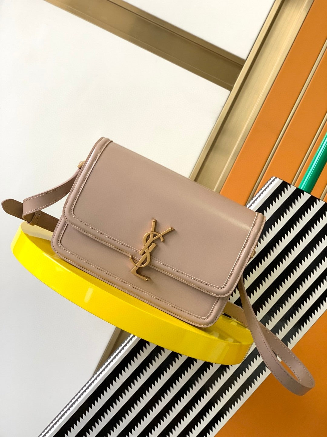 YL SOLFERINO MEDIUM SATCHEL IN BOX SAINT LAURENT