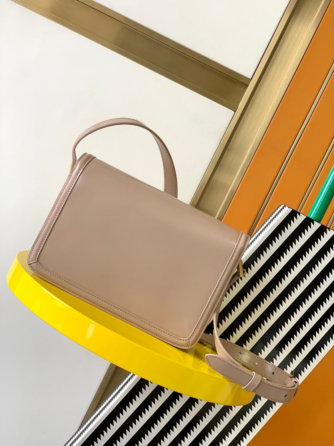 YL SOLFERINO MEDIUM SATCHEL IN BOX SAINT LAURENT