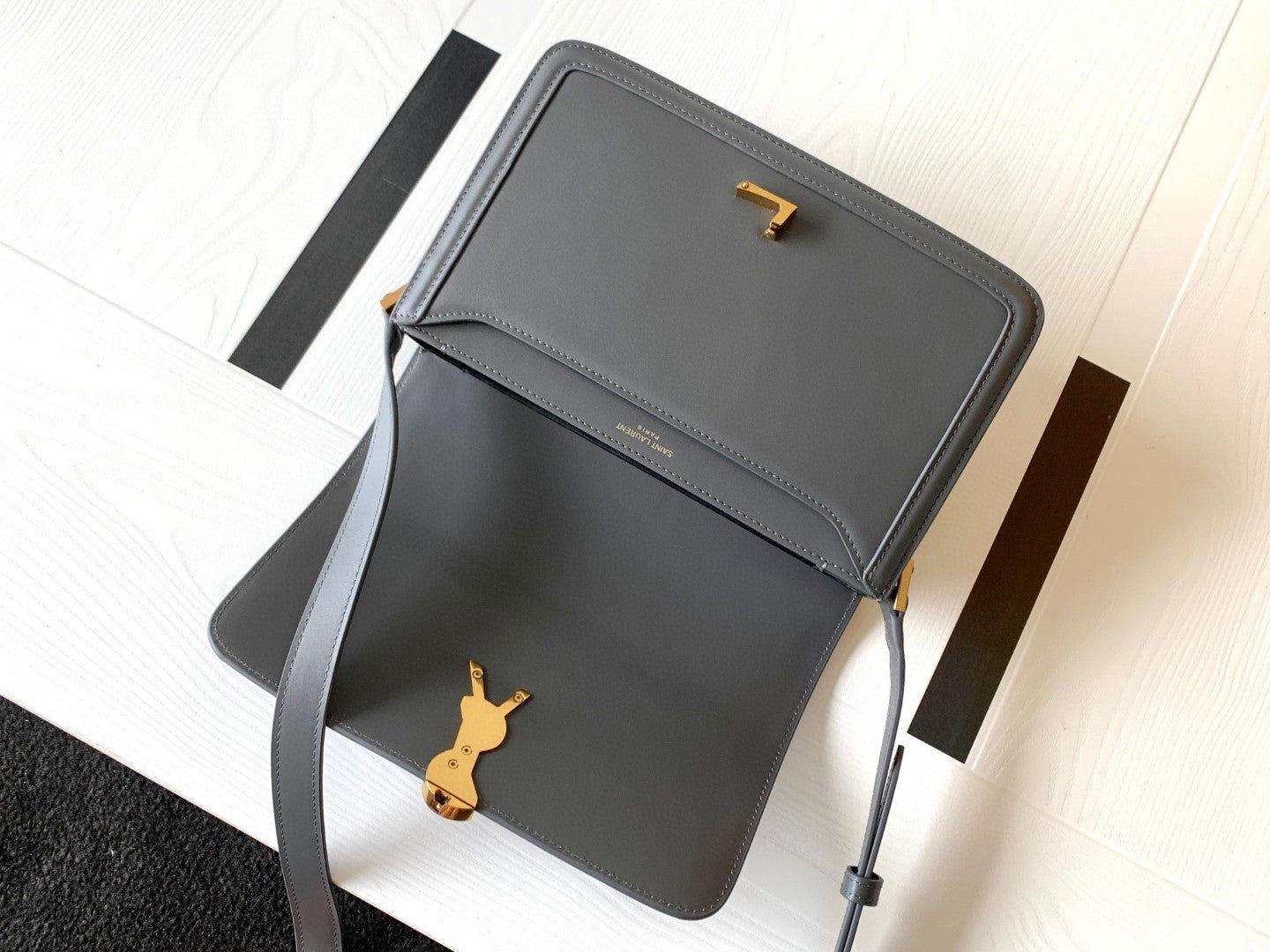 YL SOLFERINO MEDIUM SATCHEL IN BOX SAINT LAURENT