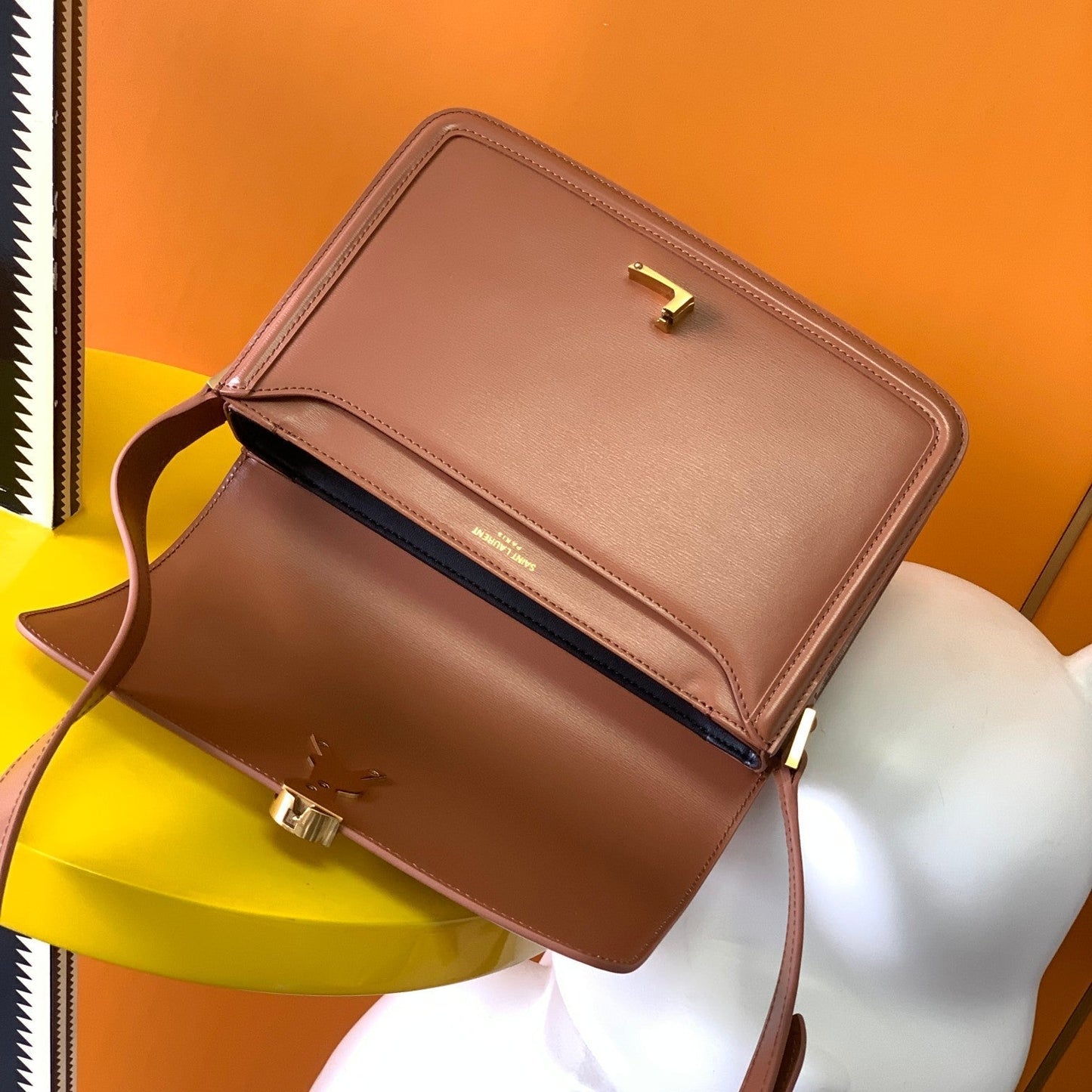 YL SOLFERINO MEDIUM SATCHEL IN BOX SAINT LAURENT