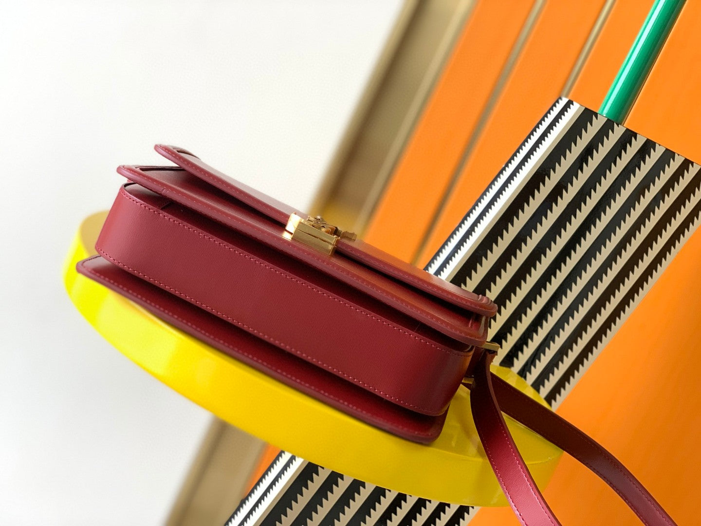 YL SOLFERINO MEDIUM SATCHEL IN BOX SAINT LAURENT