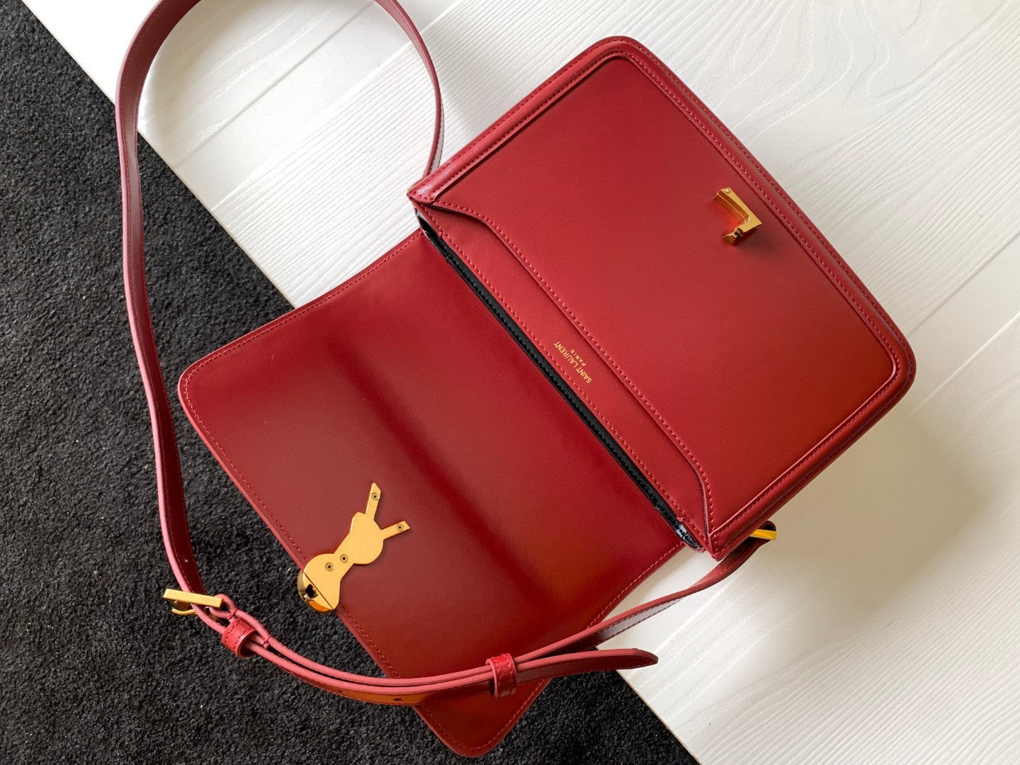 YL SOLFERINO MEDIUM SATCHEL IN BOX SAINT LAURENT