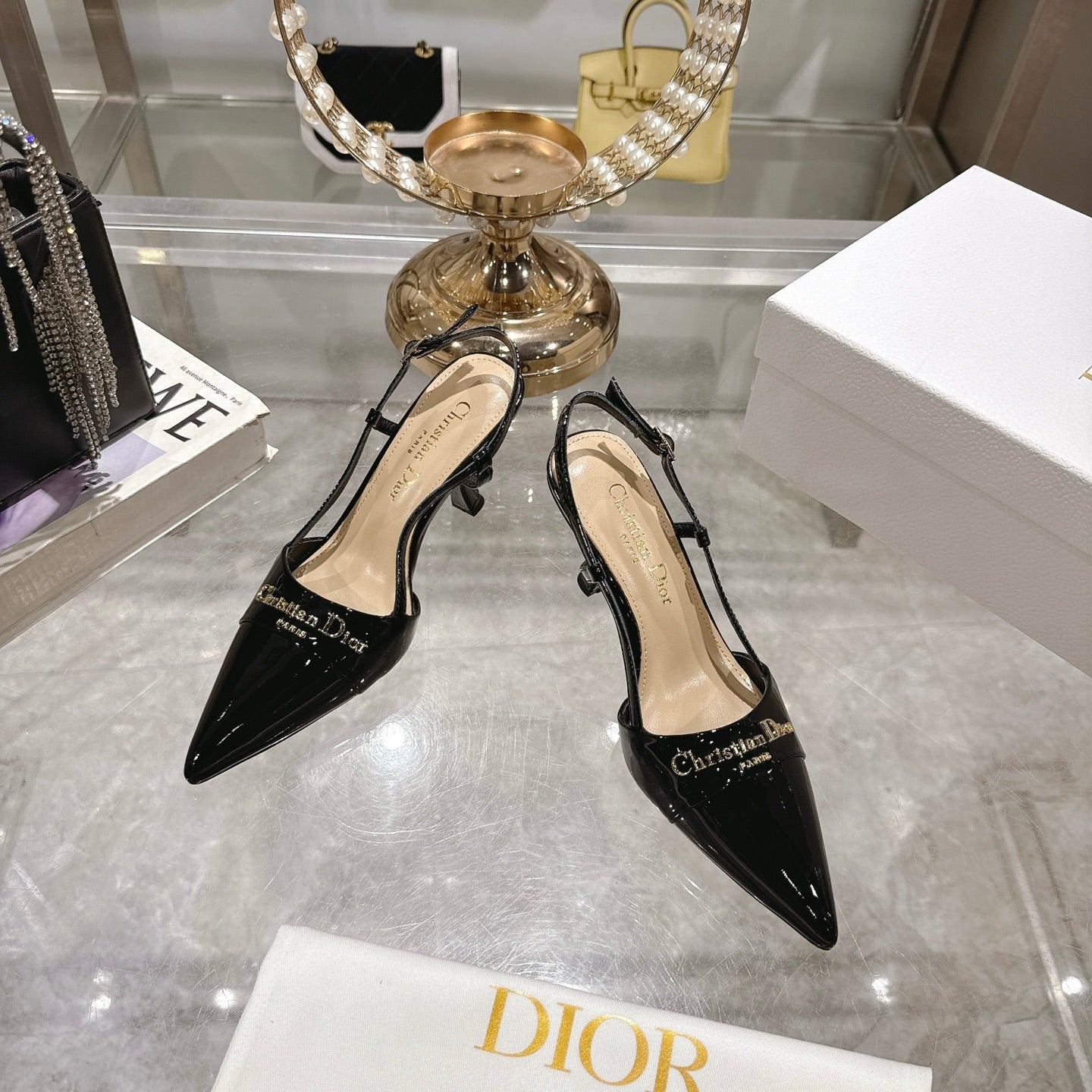 CD 25ss slingback pump