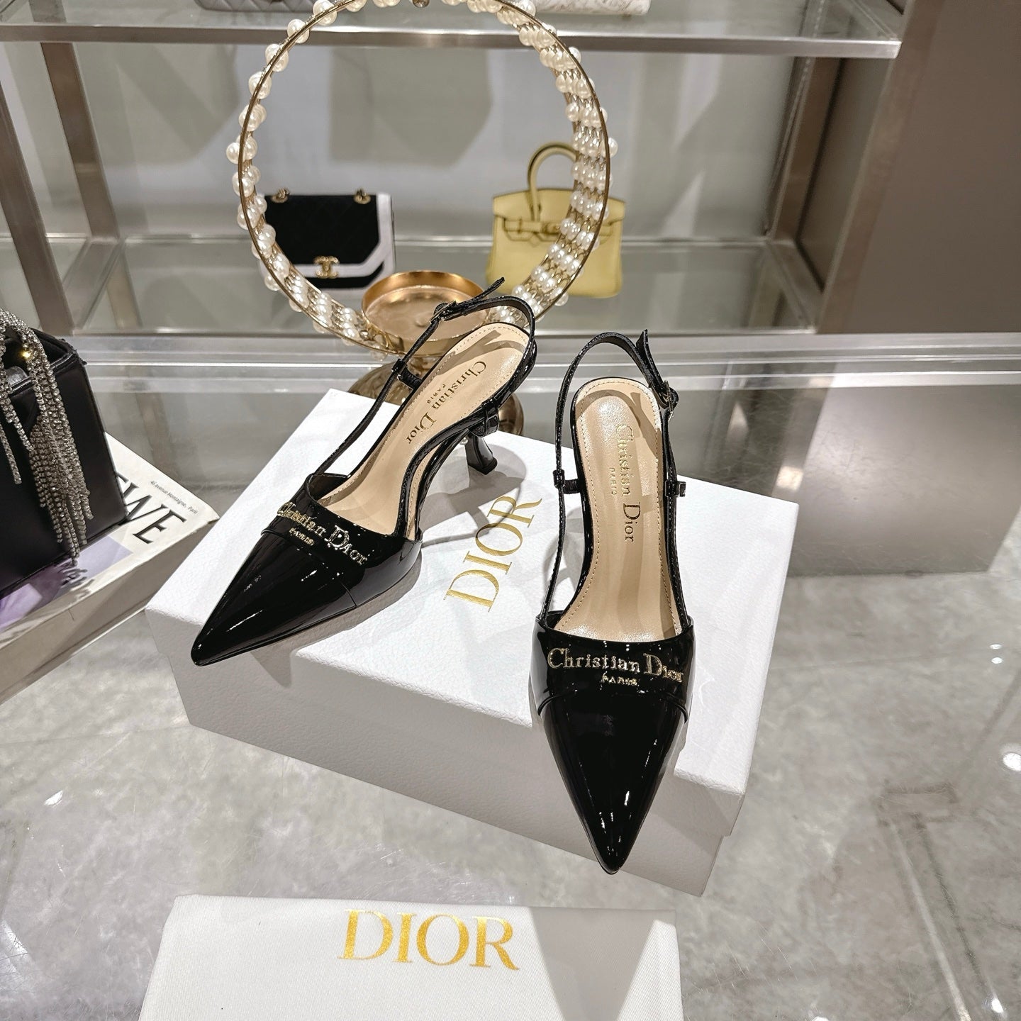 CD 25ss slingback pump