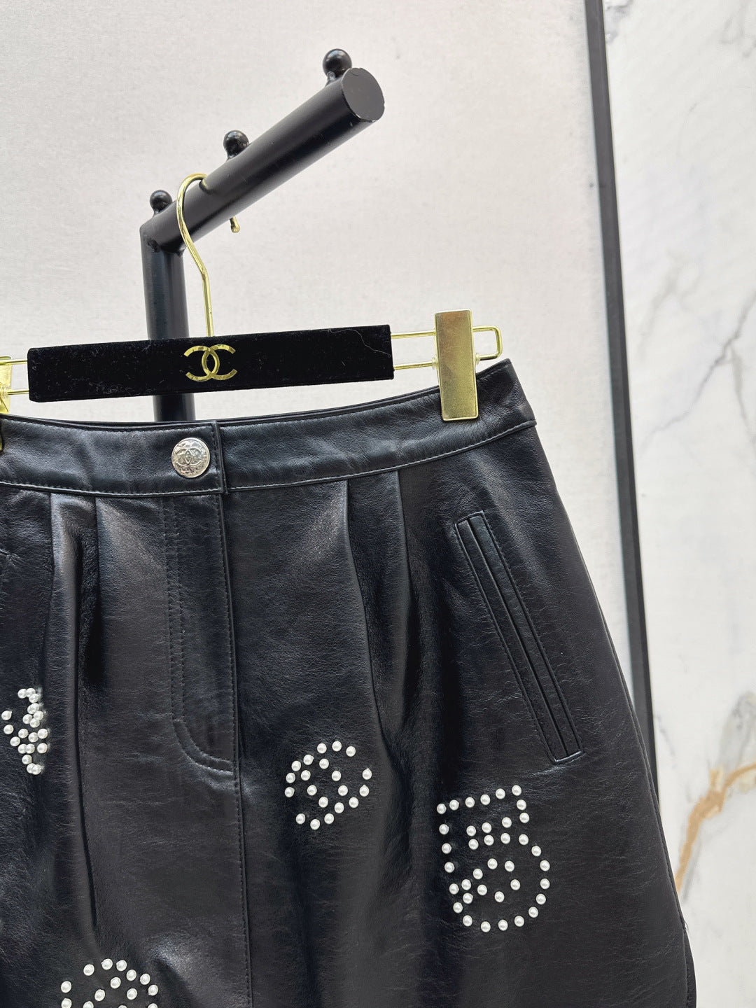 Chan 25FW denim skirt