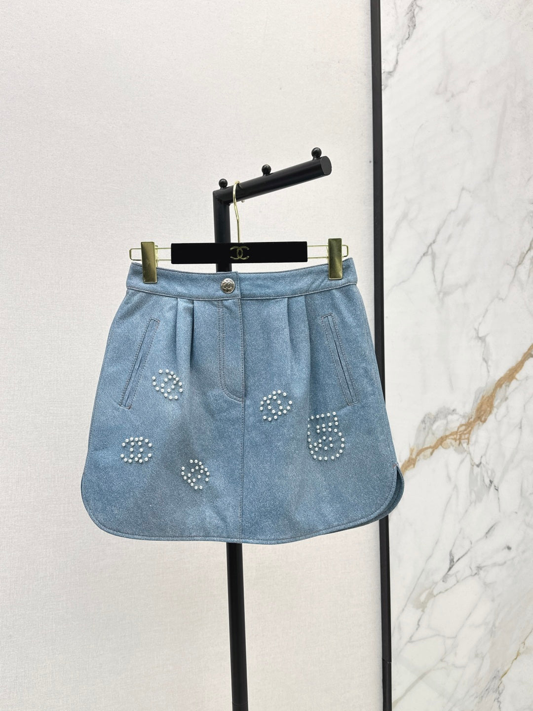 Chan 25FW denim skirt