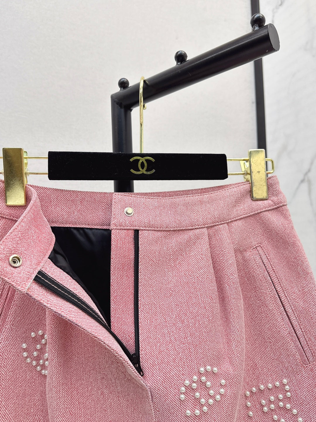 Chan 25FW denim skirt