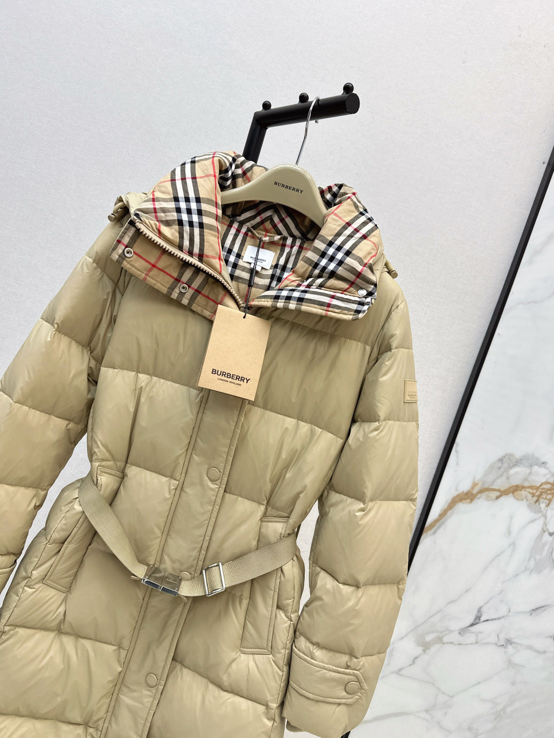 Bur New long down jacket