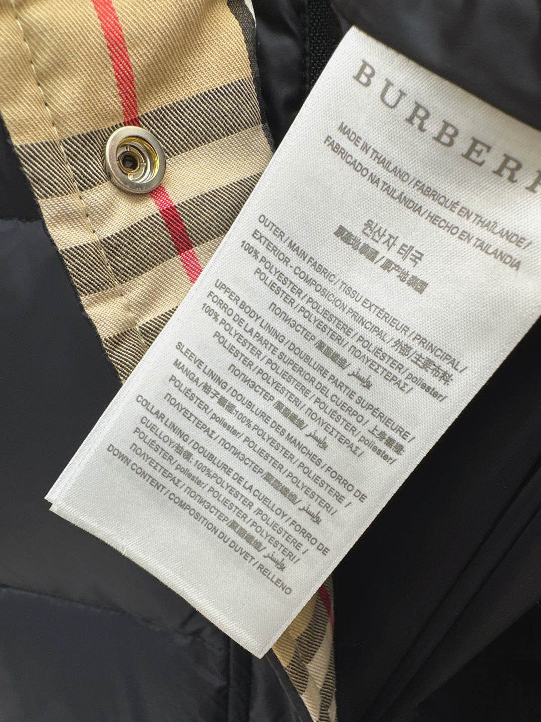 Bur New long down jacket