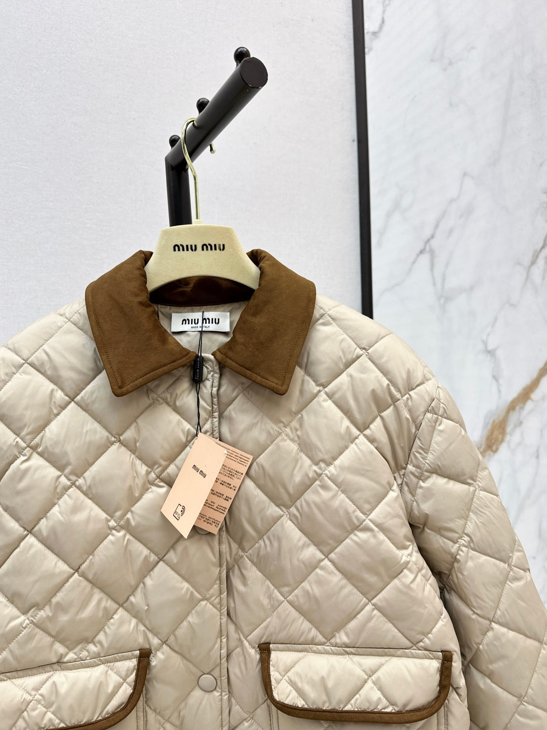 Miu New  Short down jacket