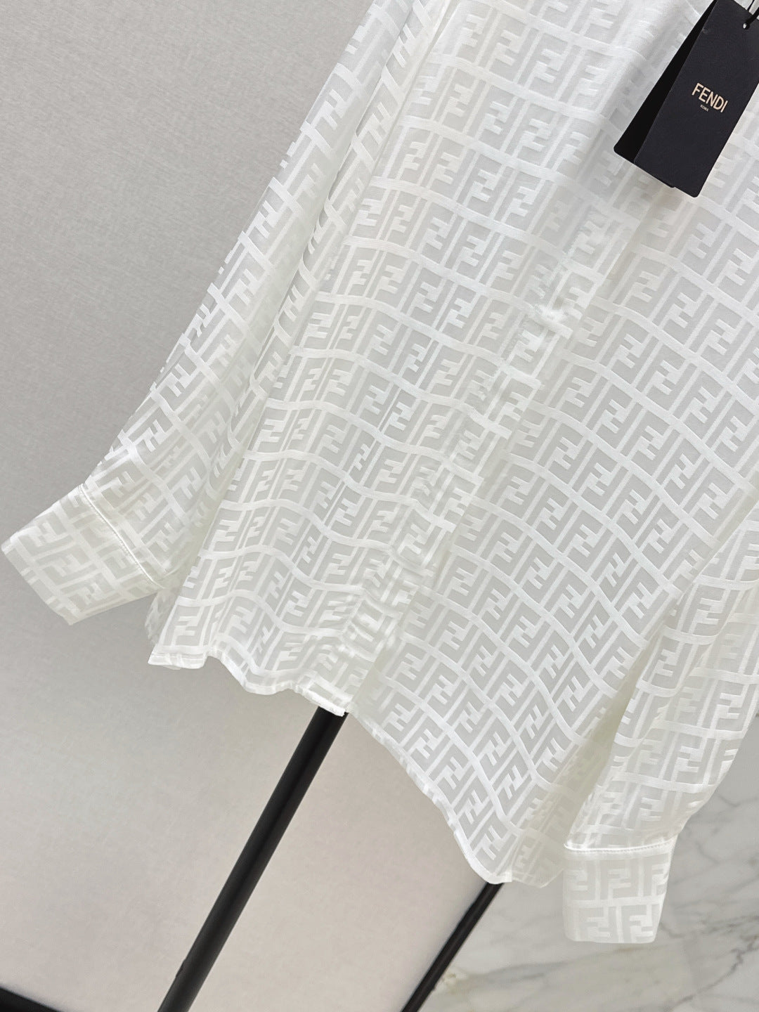 Fend New jacquard shirt