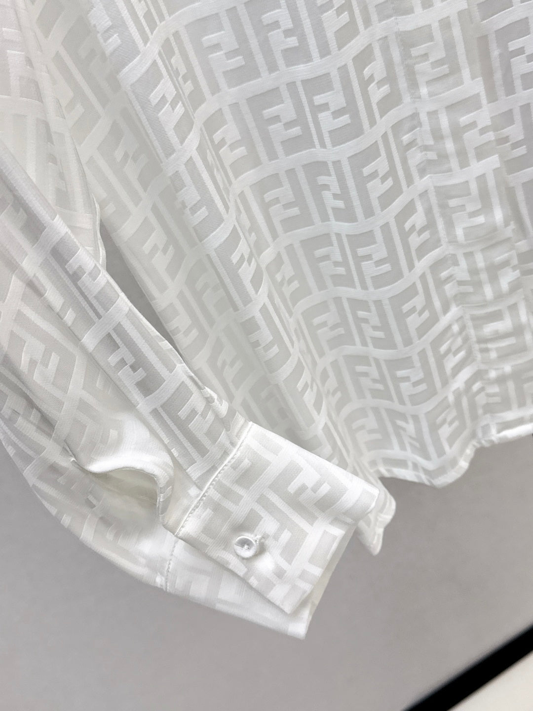 Fend New jacquard shirt