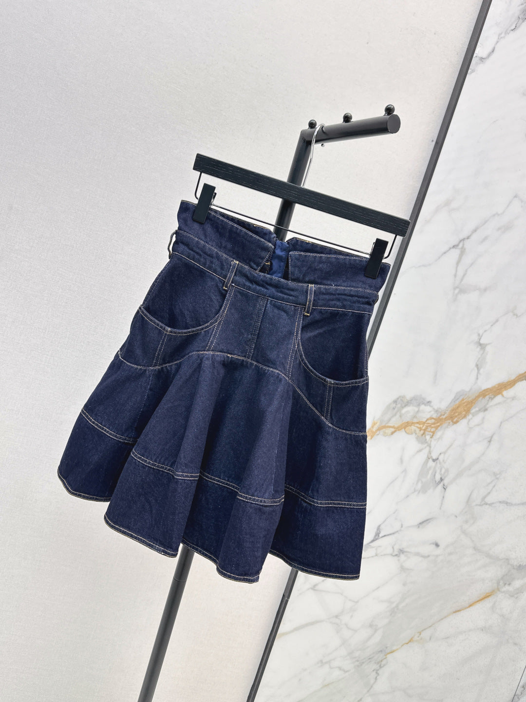 Zimm New Short denim skirt