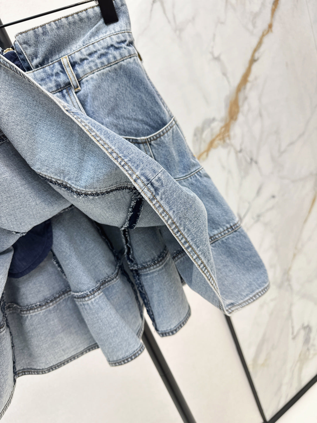 Zimm New Short denim skirt