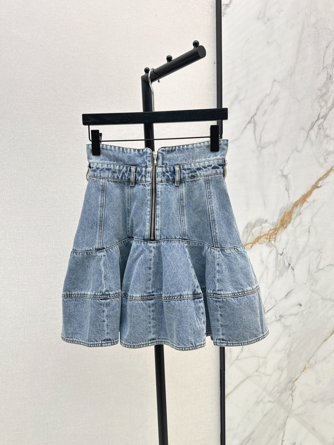 Zimm New Short denim skirt