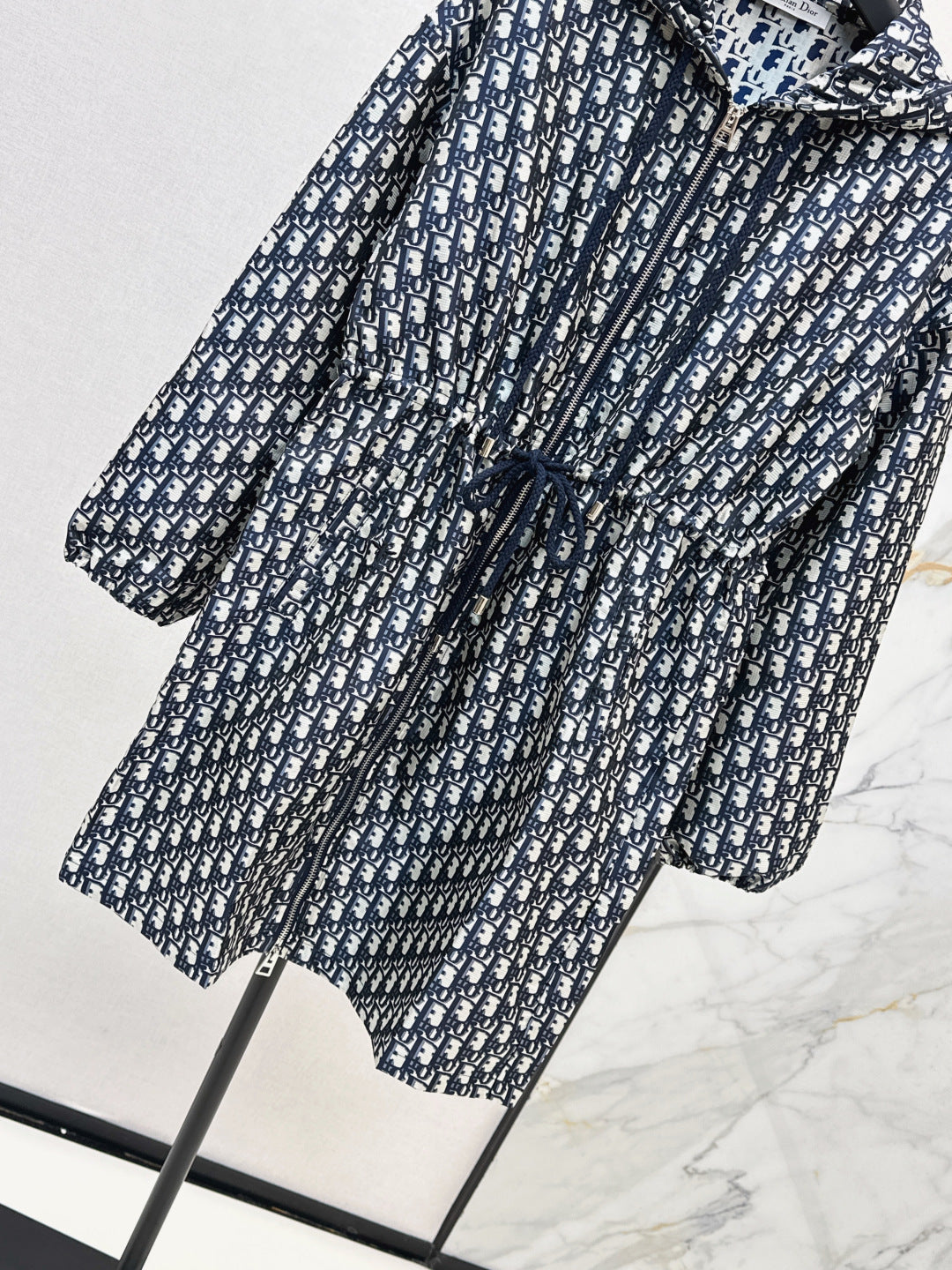 CD  New hooded drawstring dress