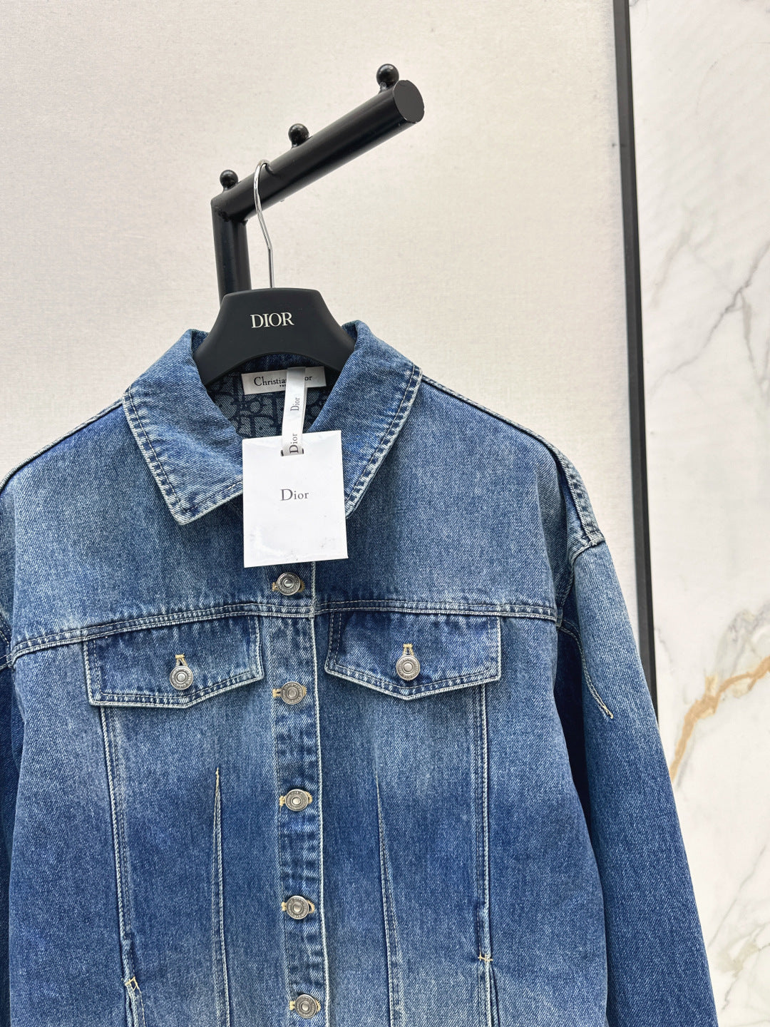 CD  New printed denim jacket