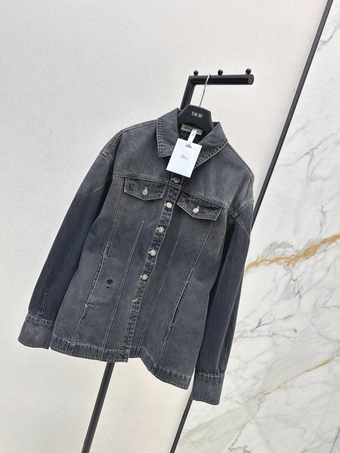 CD  New printed denim jacket